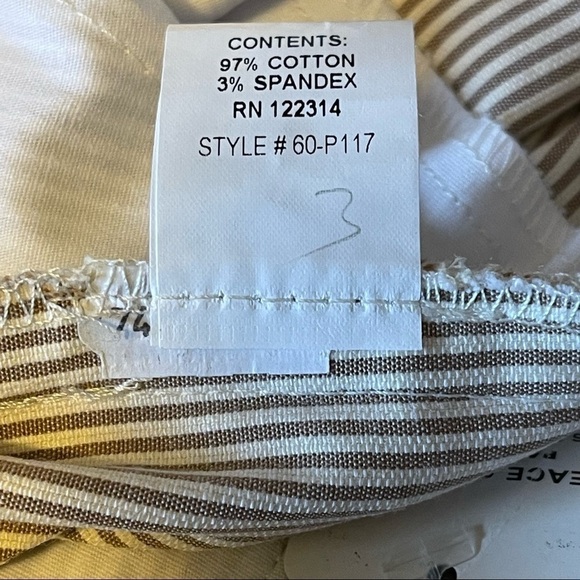 Peace of cloth pinstriped dune zoey shorts size 4 NWT - Picture 7 of 11